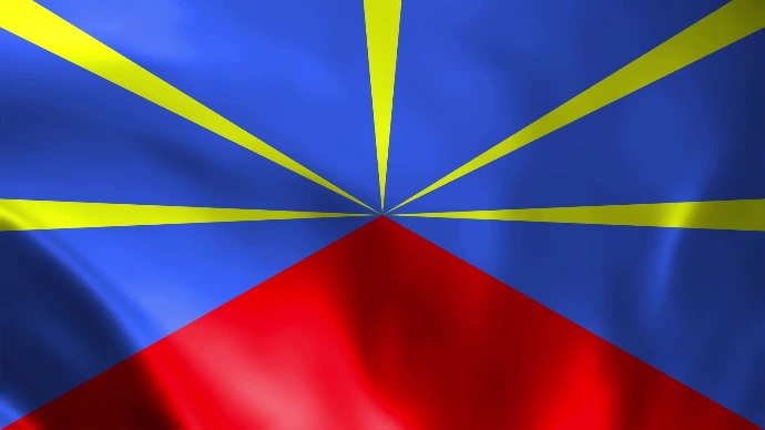 Drapeau de la Réunion